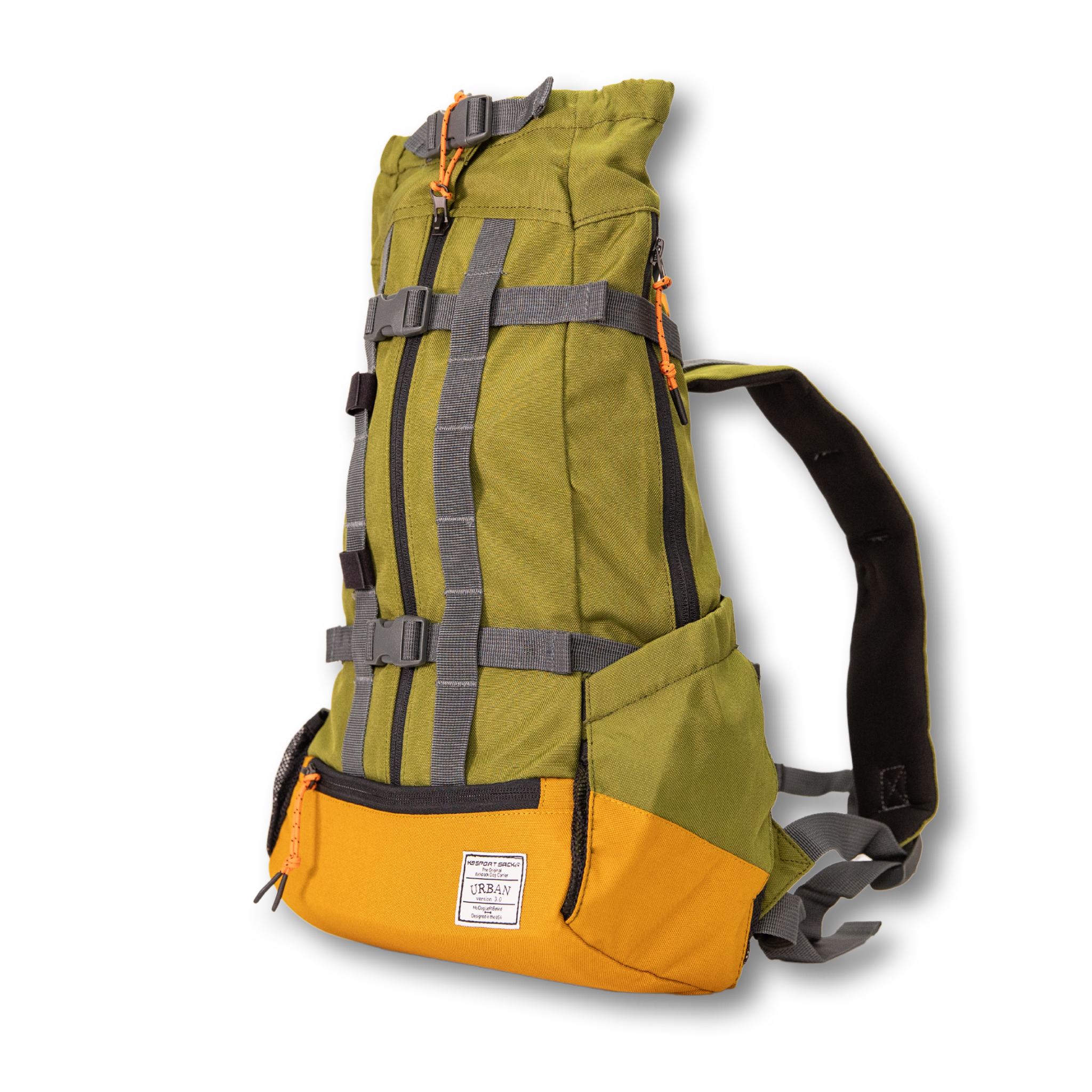 URBAN 3 Backpack Dog Carrier: Medium (17"-20" from collar to tail) / Concrete